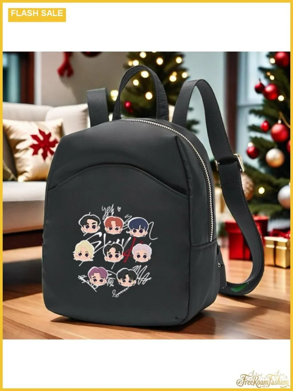 Mini Backpack Water-Resistant Nylon Casual Daypack